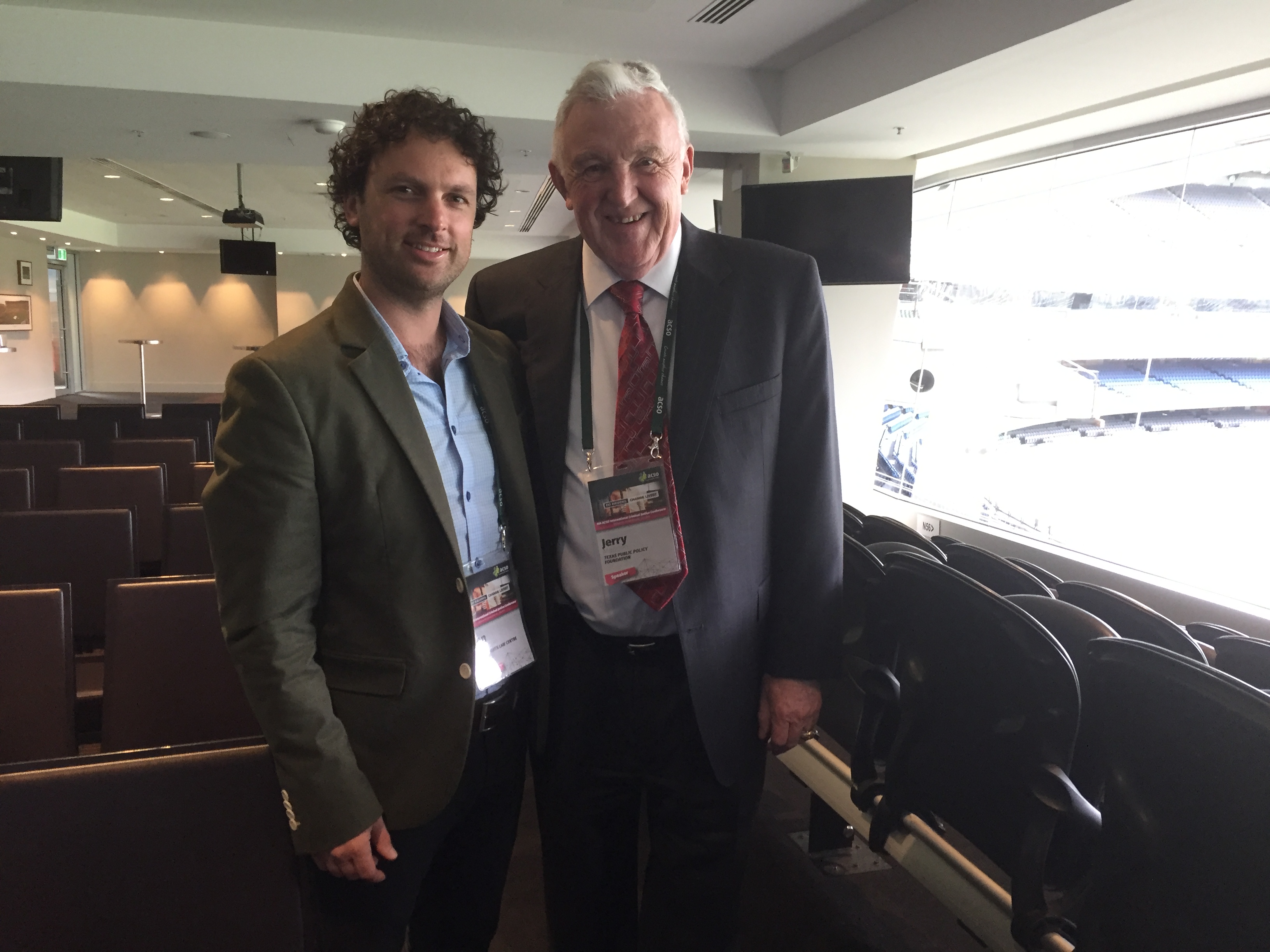 Ben Schokman with Jerry Madden